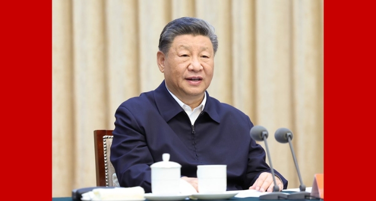 Xi Jinping leitet Symposium über Förderung von Umweltschutz und hochwertiger Entwicklung in Einzugsgebiet von Gelbem Fluss